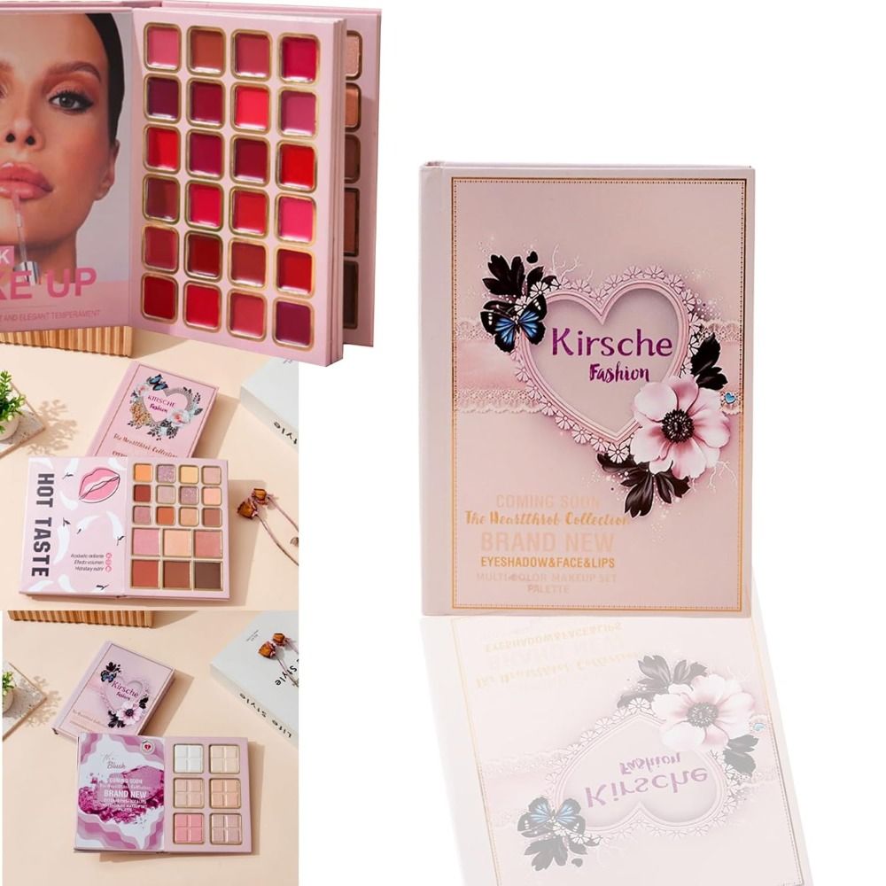 Beauty Book Makeup Kit - Yeni Mat Makyaj Paleti Kitabı Göz