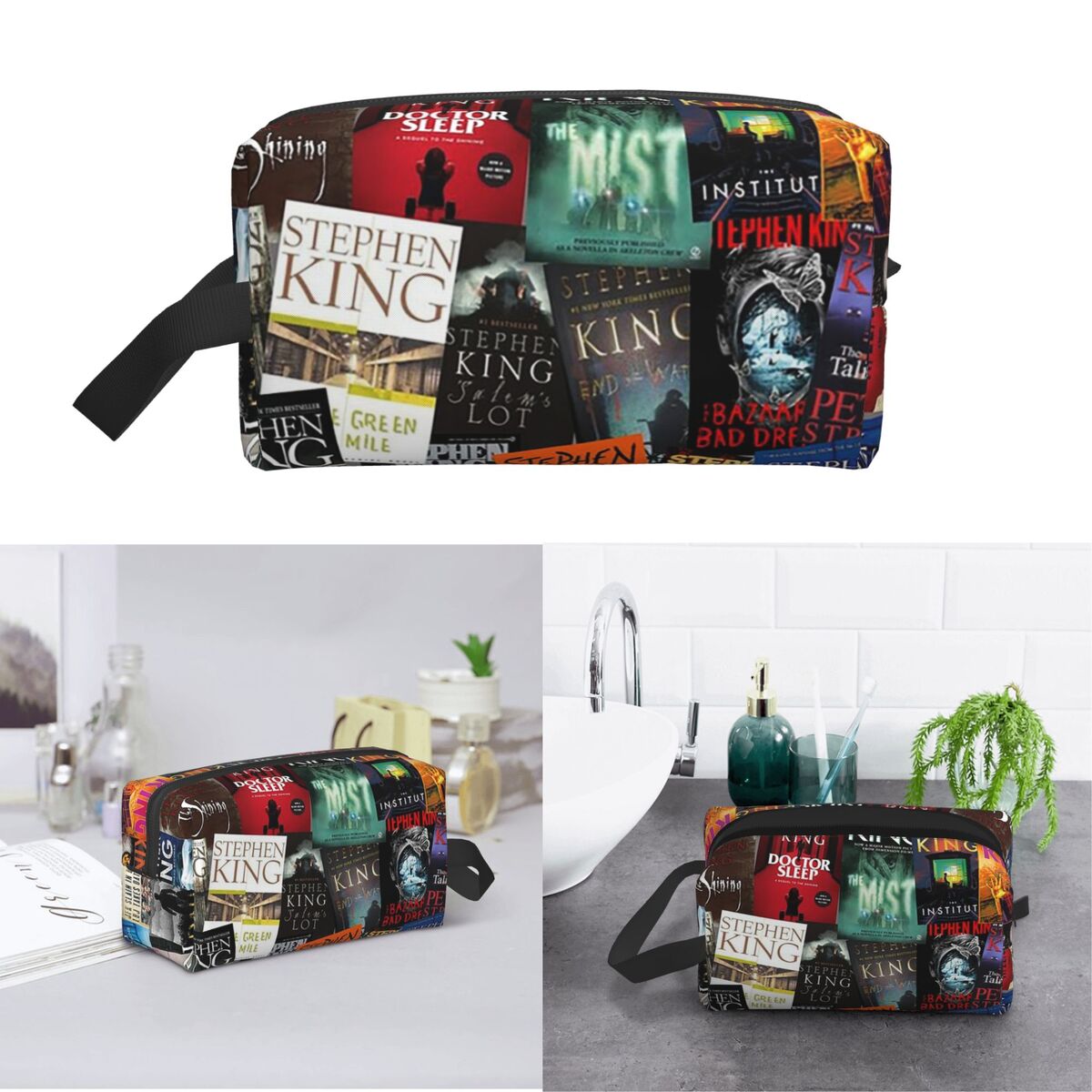 Beauty Book Makeup Kit - Stephen King Kitap Kapakları, Korku Kitap