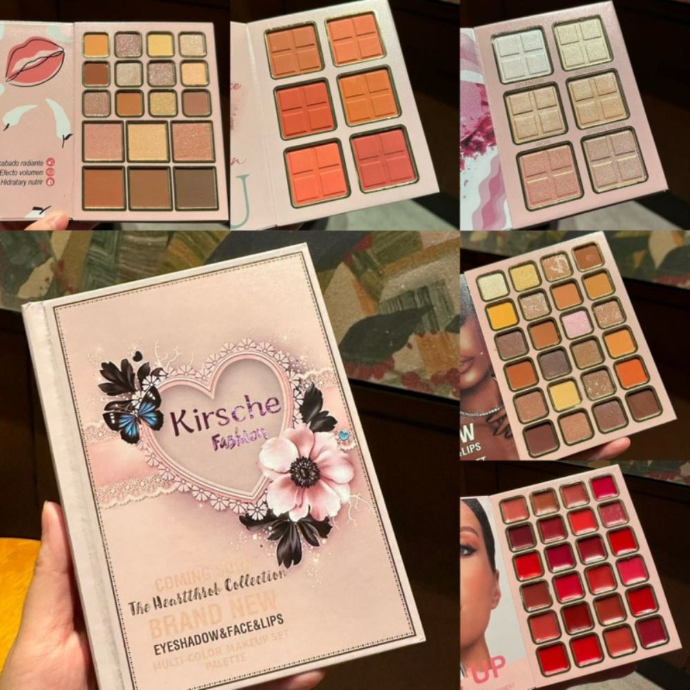 Beauty Book Makeup Kit - Yeni Mat Makyaj Paleti Kitabı Göz
