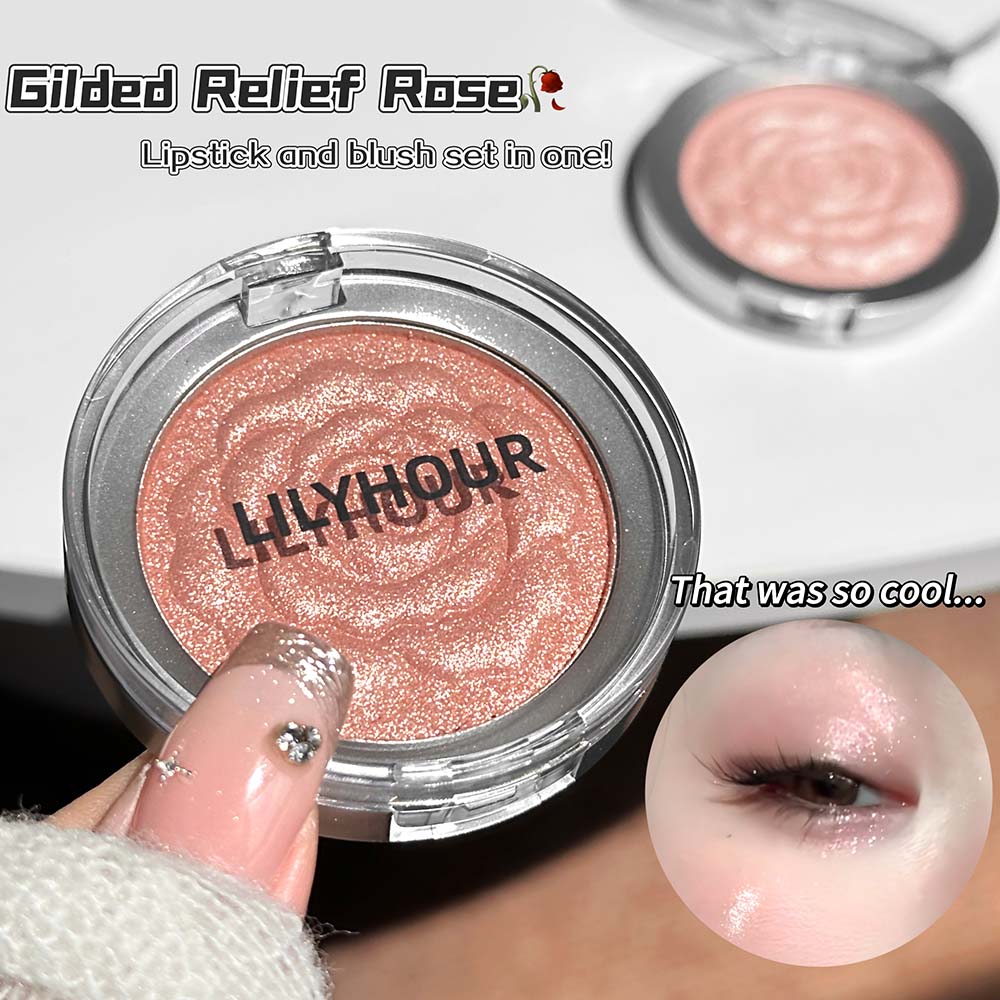 Highlighter Bronzer Palette - LILYHOUR Işıltılı Çok Amaçlı Yüz Paleti