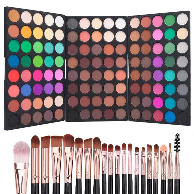 Beauty Book Makeup Kit - 120 Renk Mat Pırıltılı Göz Farı