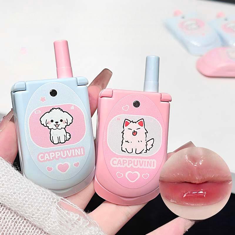 Lip Gloss Plumping - Çift Renkli Nemlendirici Katı Dudak Parlatıcısı,