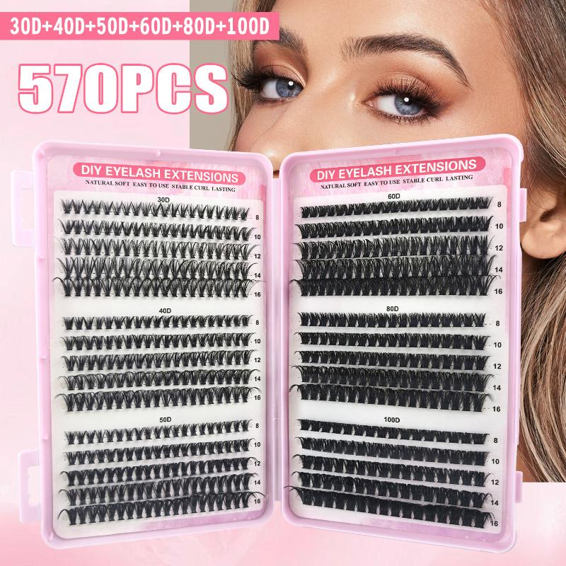 Beauty Book Makeup Kit - Tekli Kirpikler 570 Adet 30D 40D