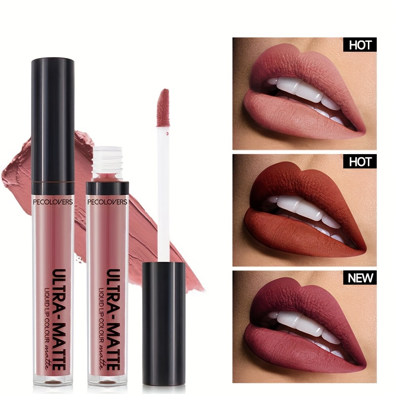 Lip Gloss Plumping - Seksi Uzun Ömürlü Kadife Mat Dudak