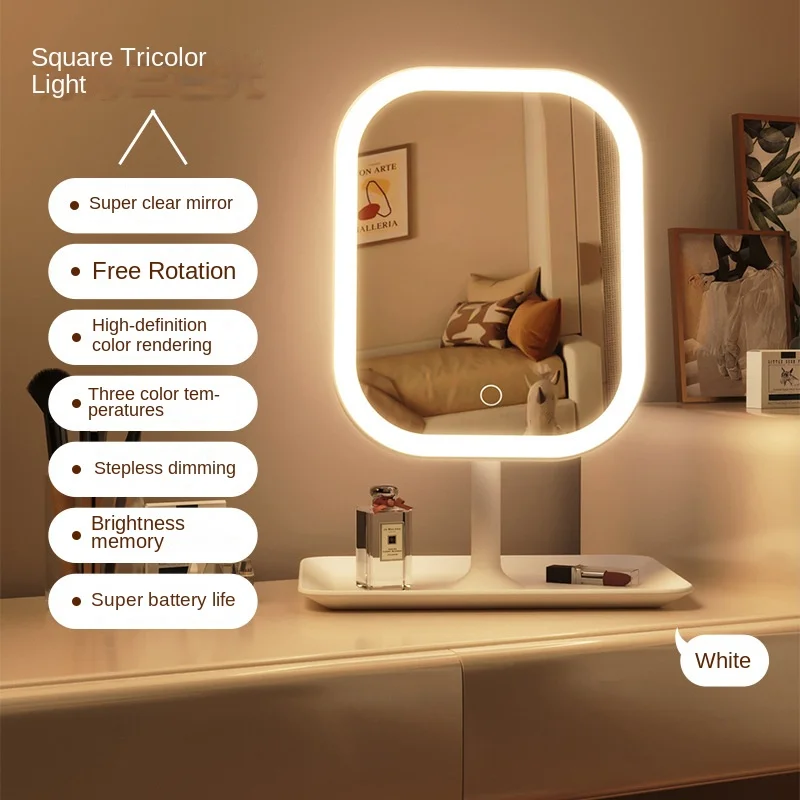 Beauty Makeup Light - Yeni LED Modern Masaüstü Makyaj Aynası,