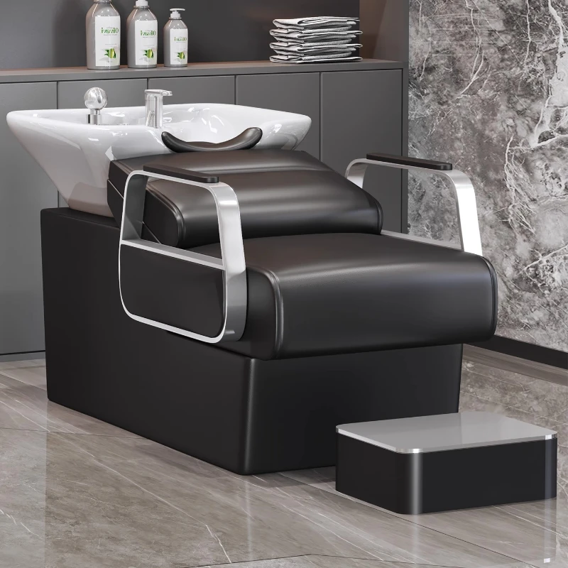 Makeup Beauty Lounge - Yeni Paslanmaz Çelik Güzellik Şampuan Koltukları