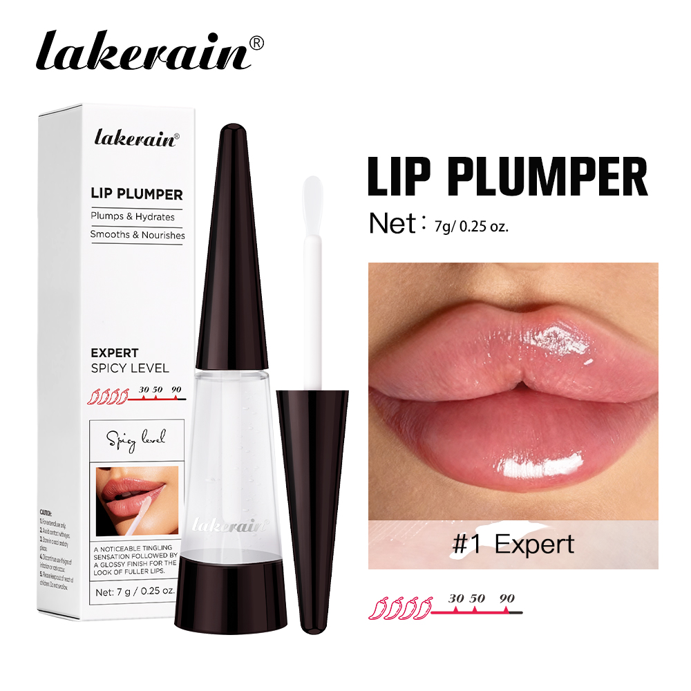 Lip Gloss Plumping - Dudak Dolgunlaştırıcı Şeffaf Dudak Parlatıcısı Reedle