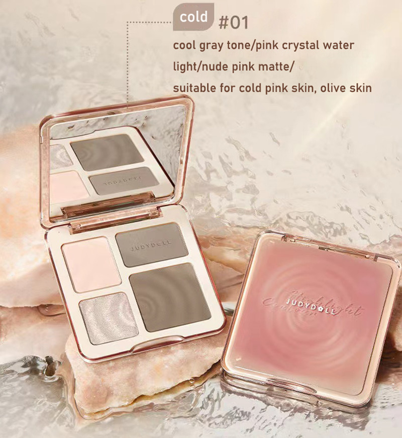 JUDYDOLL Su Geçirmez Kontur So - Highlighter Bronzer Palette incelemesi ve fiyatı