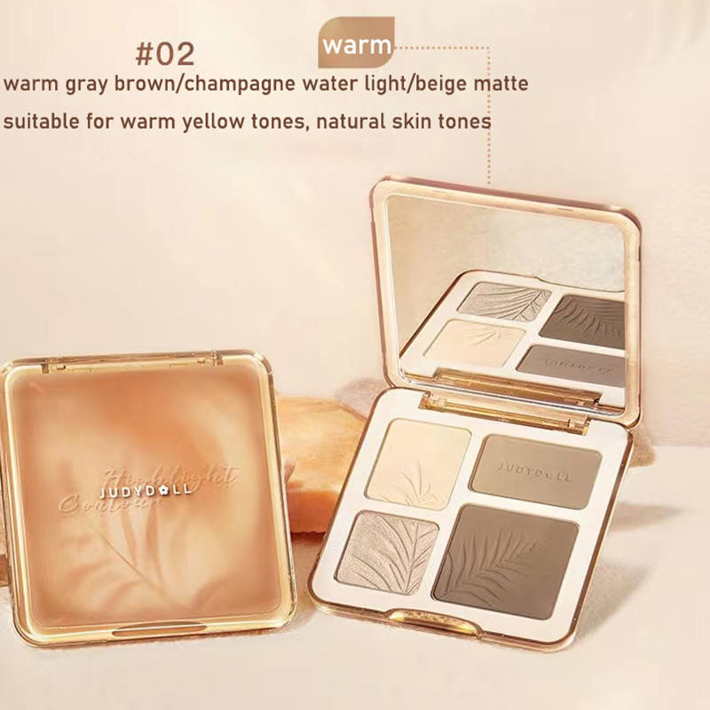 JUDYDOLL Su Geçirmez Kontur So - Highlighter Bronzer Palette incelemesi ve fiyatı