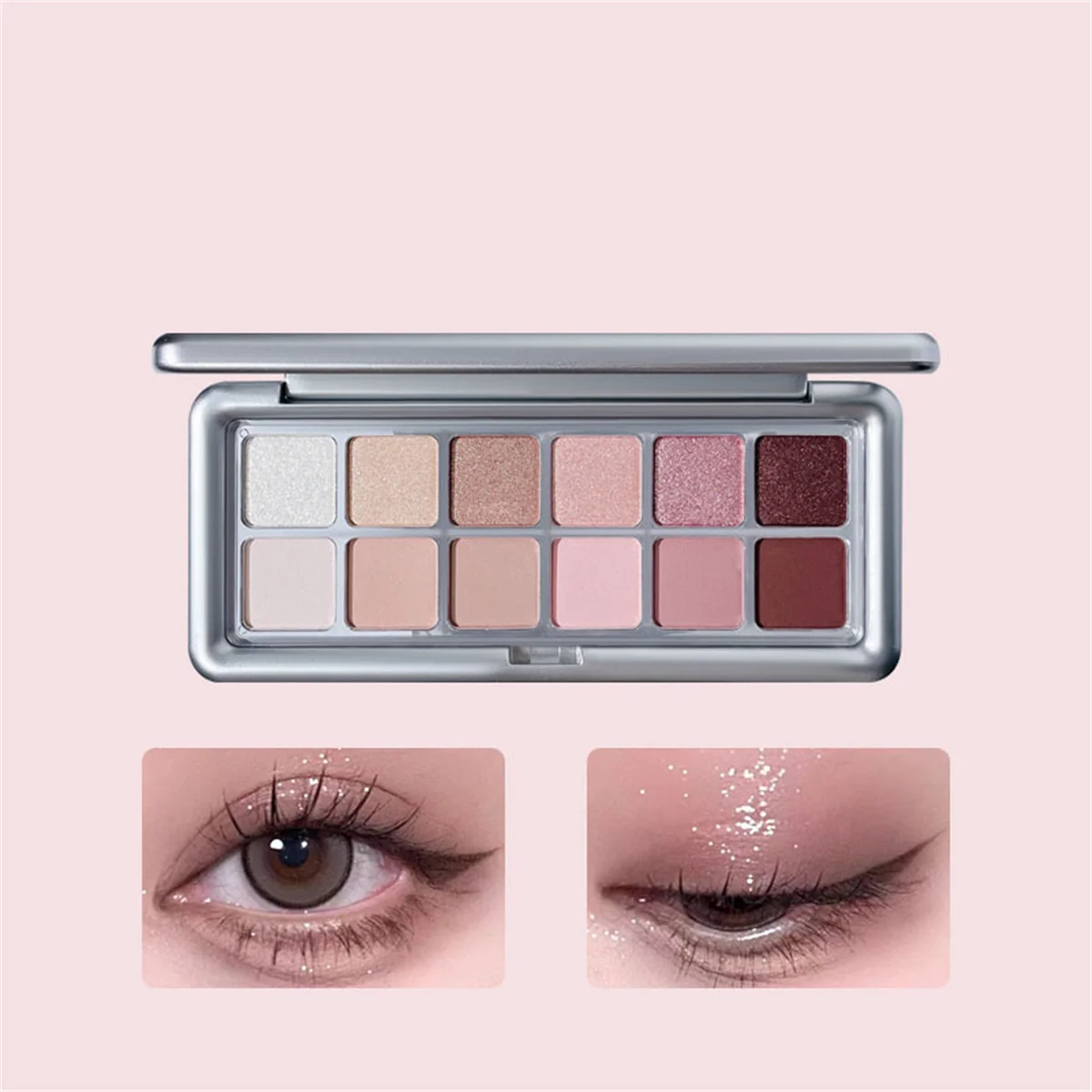 12 Renk Göz Farı Plaka Mat Inc - Beauty Book Makeup Kit incelemesi ve fiyatı