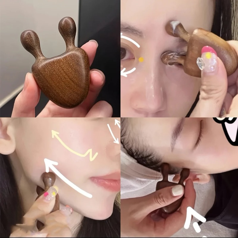 1/2 adet Sandal Ağacı Yüz Masa - Face Massager incelemesi ve fiyatı