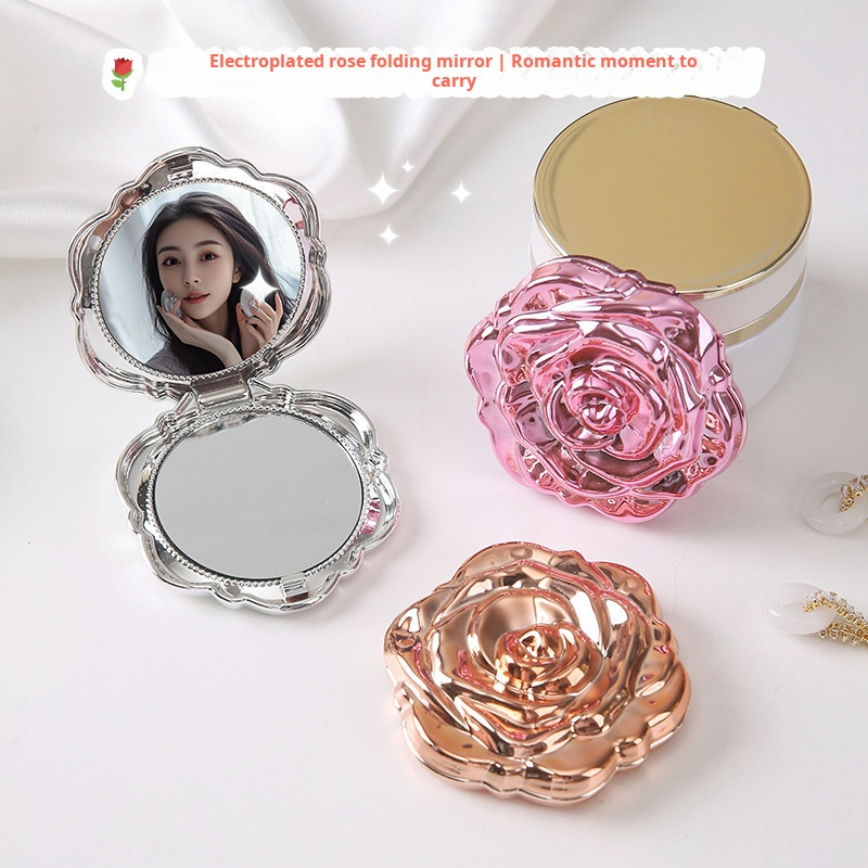 1 adet taşınabilir Mini ayna R - Beauty Rose Makeup incelemesi ve fiyatı