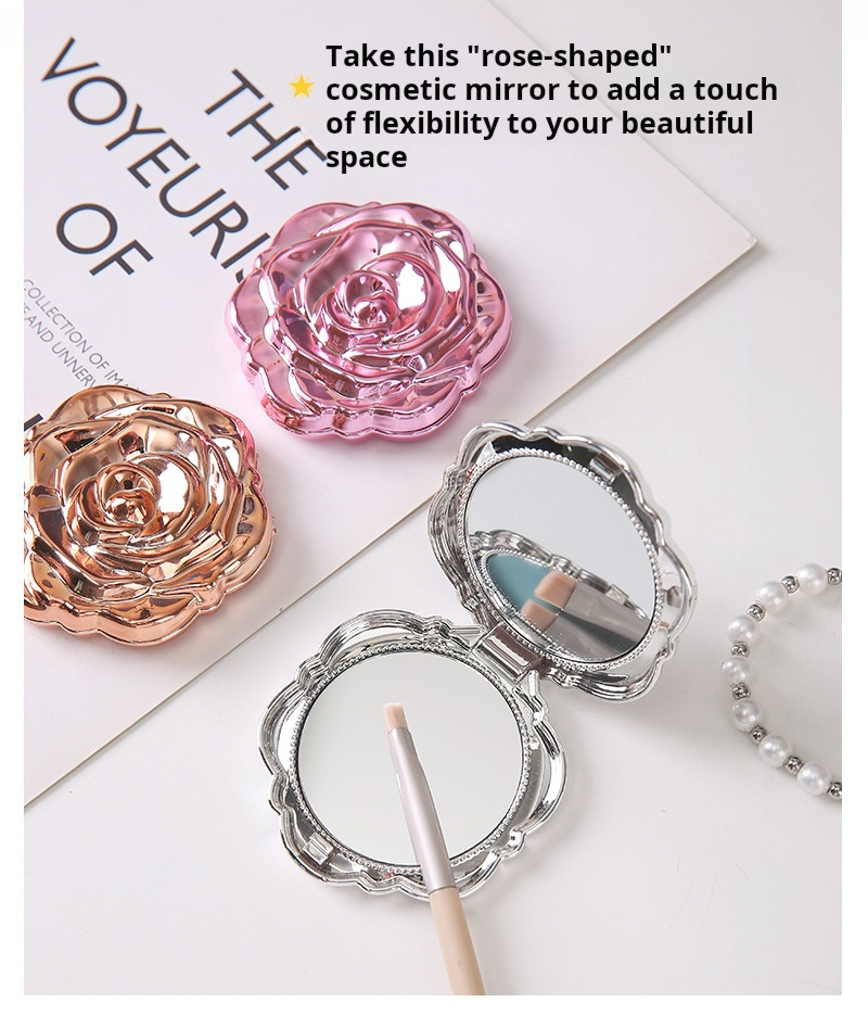 1 adet taşınabilir Mini ayna R - Beauty Rose Makeup incelemesi ve fiyatı