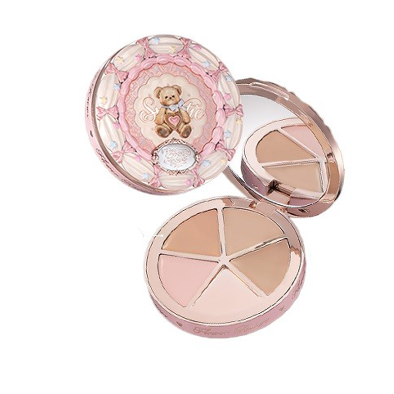 FLOWER KNOWS THE SWEETIE BEAR  - Highlighter Bronzer Palette incelemesi ve fiyatı