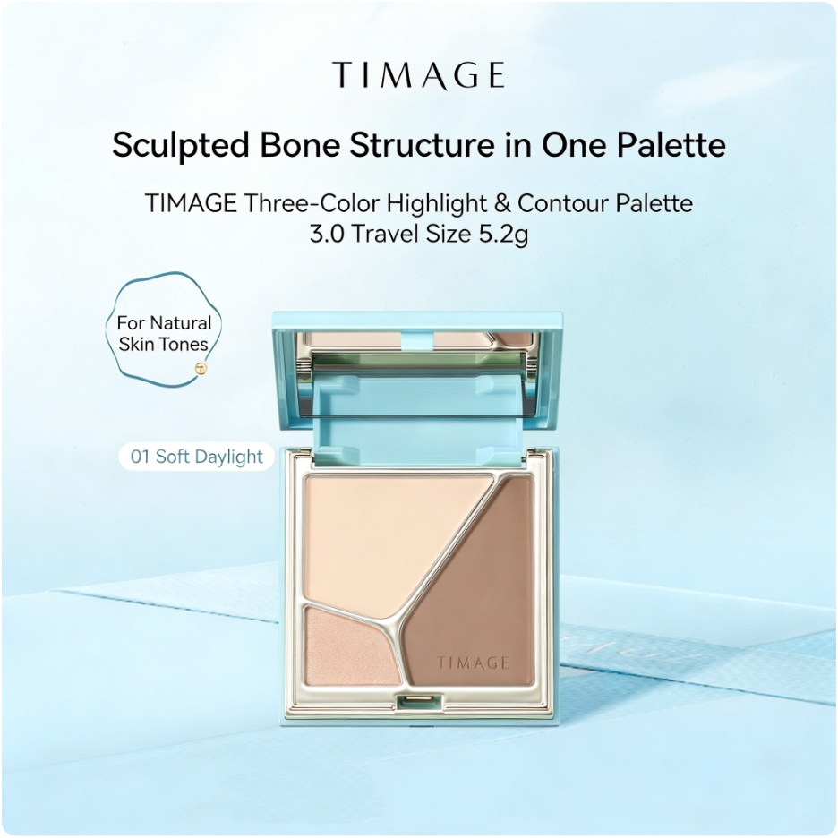 TIMAGE Seyahat Boyu Master Mat - Highlighter Bronzer Palette incelemesi ve fiyatı