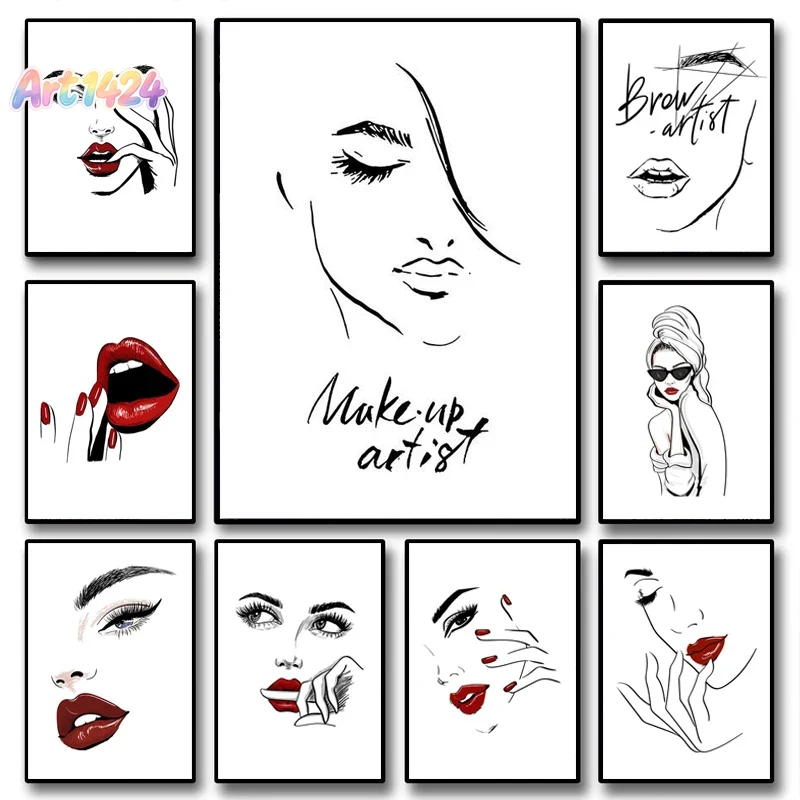 Moda Makyaj Posteri Seksi Güze - Beauty Makeup Hd incelemesi ve fiyatı