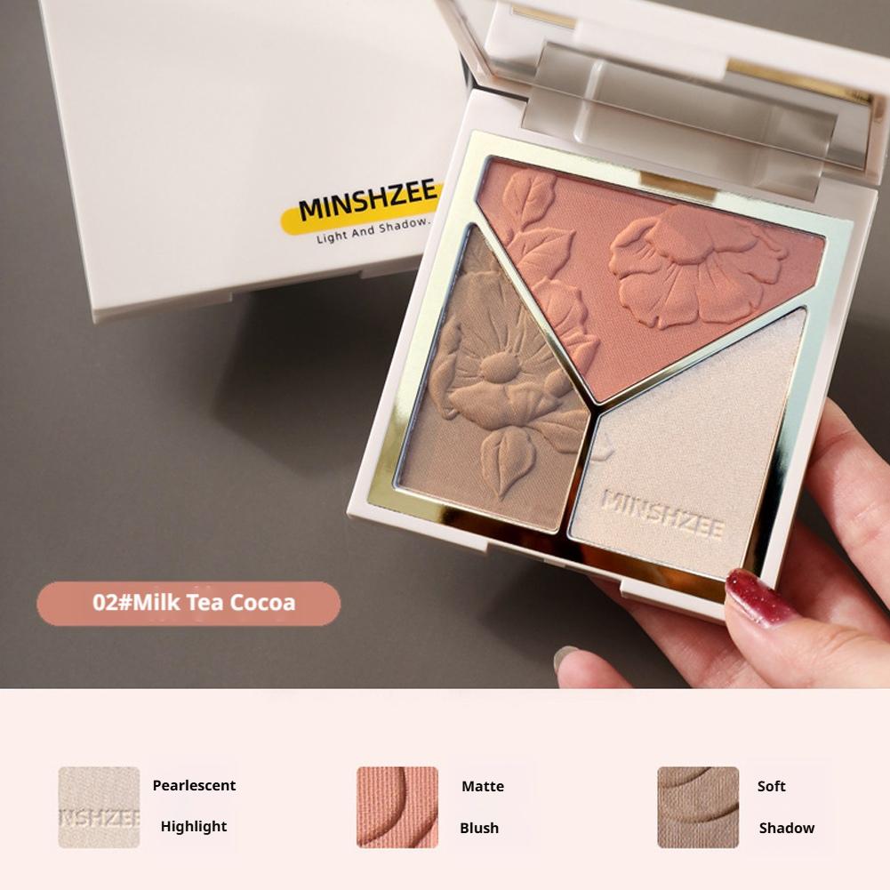 3 renkli Highlight Mat İnce Si - Highlighter Bronzer Palette incelemesi ve fiyatı