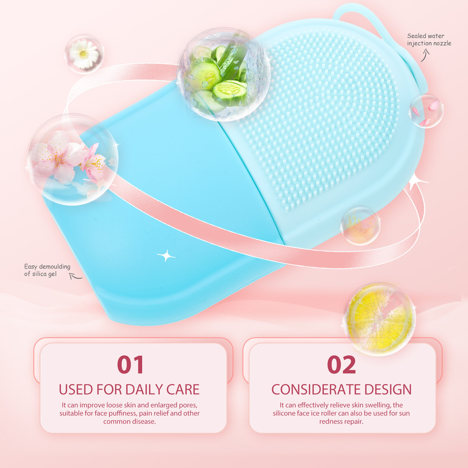 Silikon Kalıp, Yumuşak Yüz Mas - Face Massager incelemesi ve fiyatı