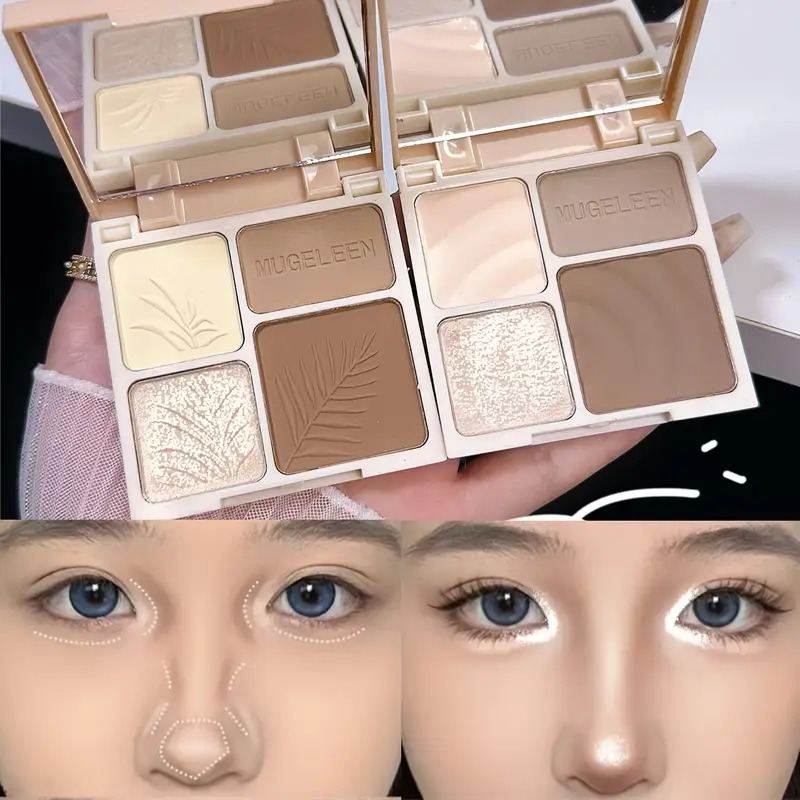Dört Renk Vurgulama ve Şekille - Highlighter Bronzer Palette incelemesi ve fiyatı