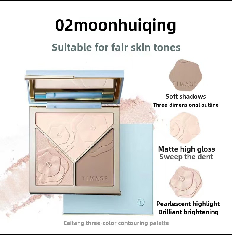 TIMAGE Kontür Paleti, Geliştir - Highlighter Bronzer Palette incelemesi ve fiyatı